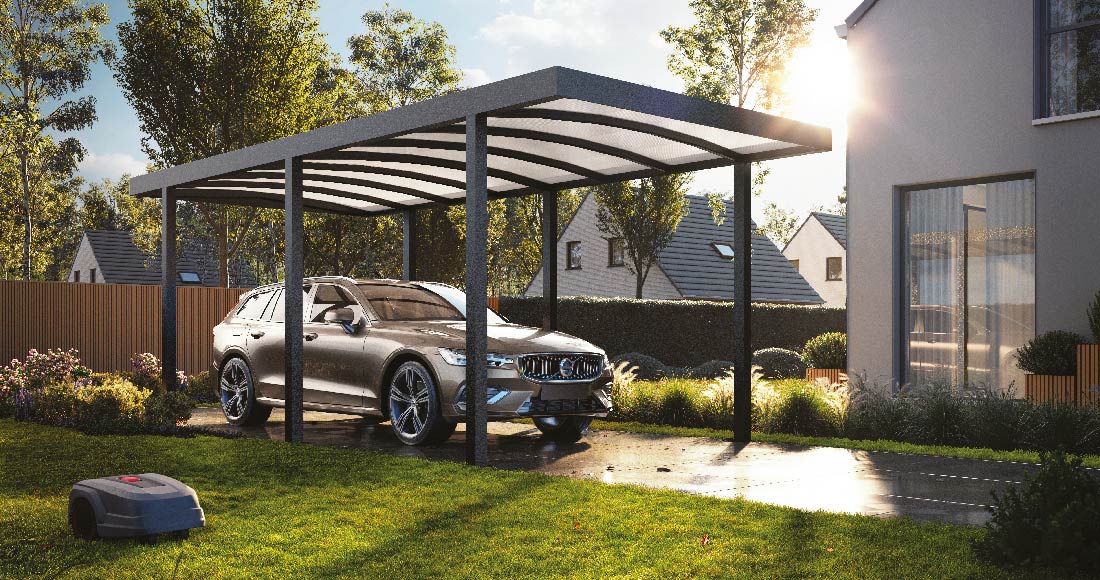 Carport en aluminium