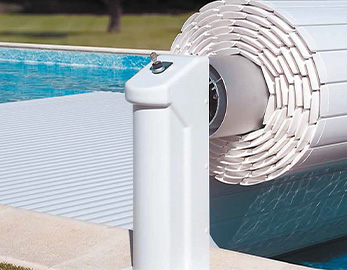 Enrouleurs pour bâches de piscine été ou hiver - Home Piscine